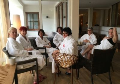 Wellnessausflug der NBC-Ladies